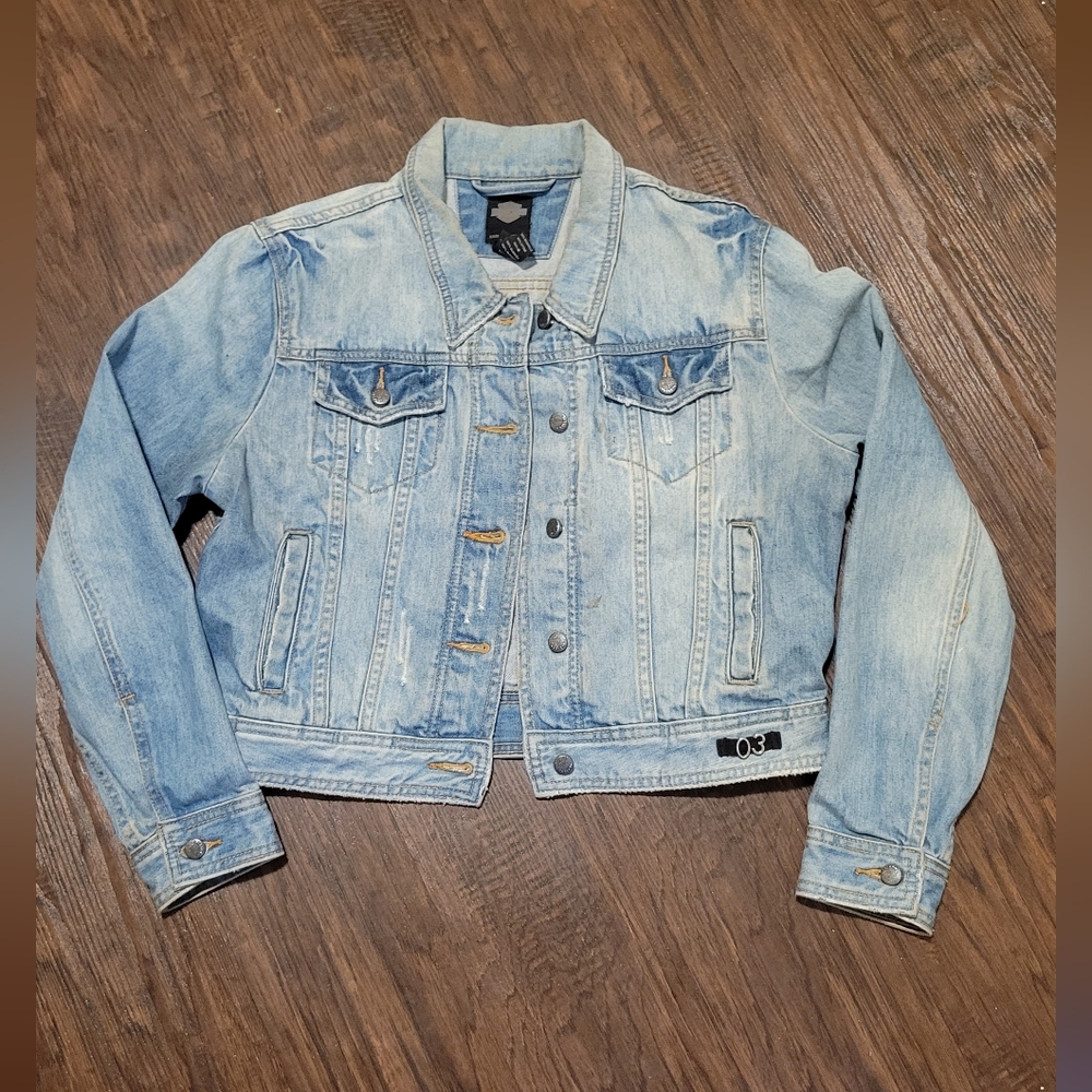Harley-Davidson Light Blue Denim Jacket